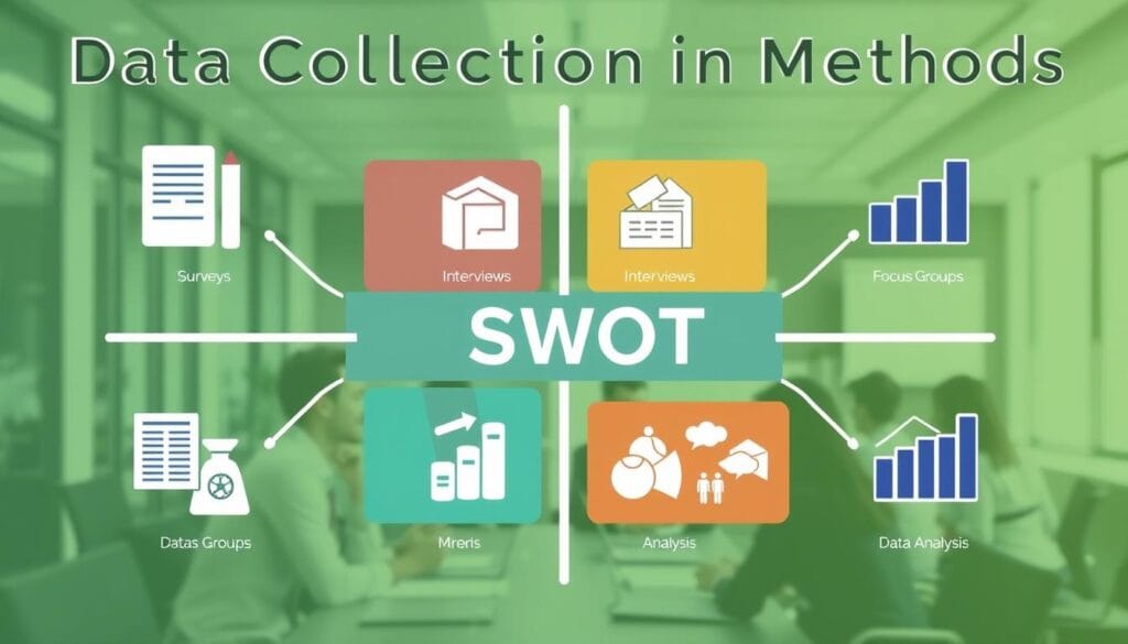 Méthodes de collecte de données pour analyse SWOT
