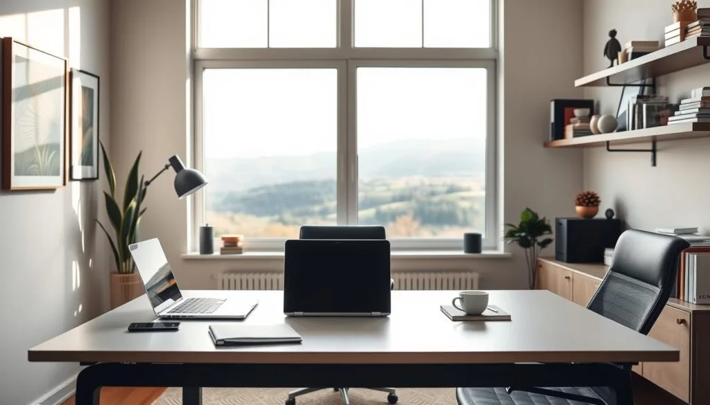 A-cozy-home-office-space-with-a-modern-minimalist-design.-In-the-foreground-a-sleek-1024x585 expertiseo.fr : boostez votre SEO B2B dès aujourd’hui