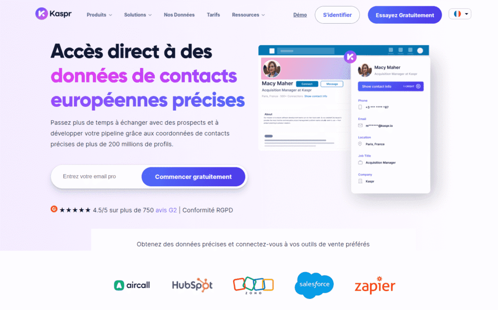 Kaspr : Avis, Prix & Meilleures Alternatives en 2026 5 Plateforme Kaspr
