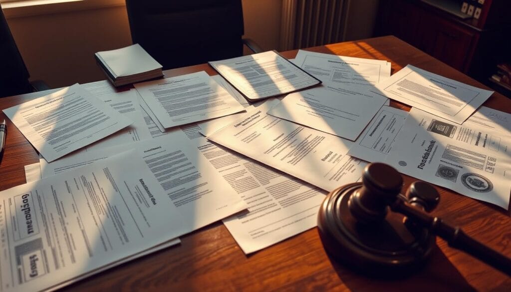 Detailed-legal-documents-arranged-neatly-on-a-wooden-office-desk-illuminated-by-warm-natural-1024x585 Pappers : Outil de Recherche d'Entreprises et de Décisionnels