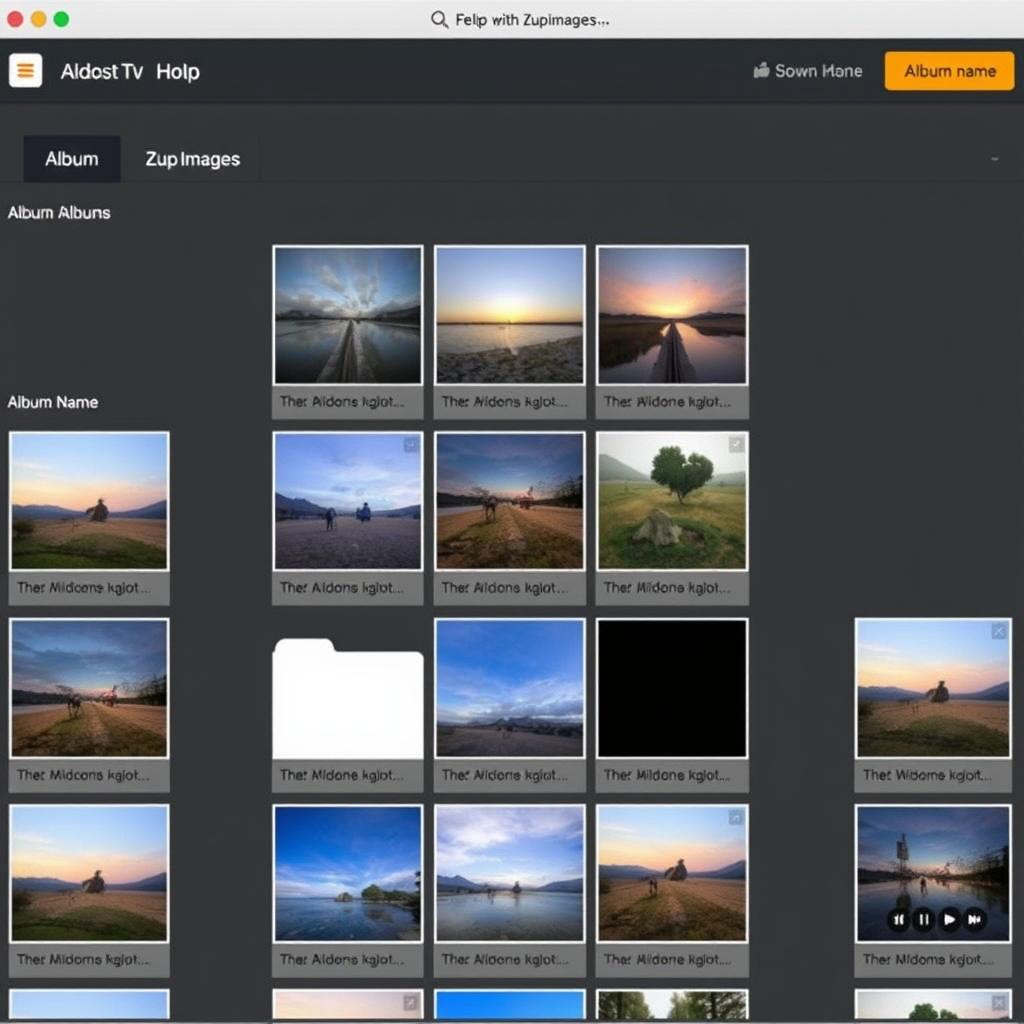 Gestion-dalbums-sur-ZupImages ZupImages : Guide complet pour héberger et partager vos images en ligne