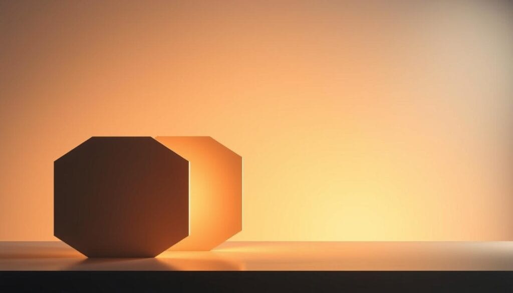 Objectifs marketing SMART: A striking conceptual image showcasing the key elements of the SMART goal framework. In the foreground, a sleek minimalist composition of interlocking geometric shapes in a neutral color palette, each representing a different SMART criterion - Specific, Measurable, Achievable, Relevant, and Time-bound. The shapes are illuminated by warm, directional lighting, casting subtle shadows that add depth and dimension. In the background, a clean, elegant backdrop with a slight haze or gradient, creating a sense of focus and emphasis on the central design. The overall mood is one of clarity, precision, and strategic planning, reflecting the importance of defining clear, actionable marketing objectives. Objectifs marketing SMART: A striking conceptual image showcasing the key elements of the SMART goal framework. In the foreground, a sleek minimalist composition of interlocking geometric shapes in a neutral color palette, each representing a different SMART criterion - Specific, Measurable, Achievable, Relevant, and Time-bound. The shapes are illuminated by warm, directional lighting, casting subtle shadows that add depth and dimension. In the background, a clean, elegant backdrop with a slight haze or gradient, creating a sense of focus and emphasis on the central design. The overall mood is one of clarity, precision, and strategic planning, reflecting the importance of defining clear, actionable marketing objectives.