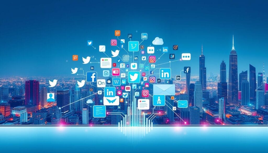 Réseaux sociaux marketing : guide stratégique 2026 7 Synergie marketing réseaux sociaux B2B