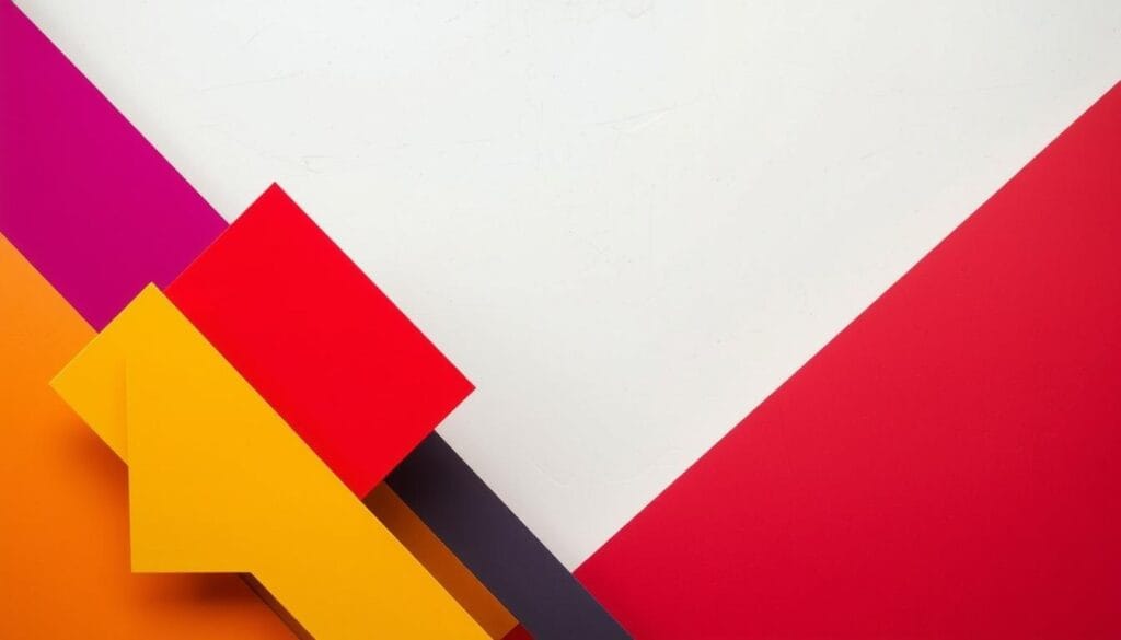 A strategic branding and marketing synergy, captured in a vibrant, geometric composition. In the foreground, interlocking shapes and lines symbolize the complementary nature of these disciplines, creating a dynamic, visually striking design. The middle ground features a muted color palette, suggesting balance and harmony, while the background layers textures and gradients that evoke a sense of depth and sophistication. The lighting is soft and diffused, casting subtle shadows that add depth and dimension to the overall scene. The angle is slightly elevated, providing an overhead perspective that emphasizes the interplay of the graphic elements. The mood is one of strategic cohesion, where branding and marketing seamlessly blend to build a strong, unified brand identity.