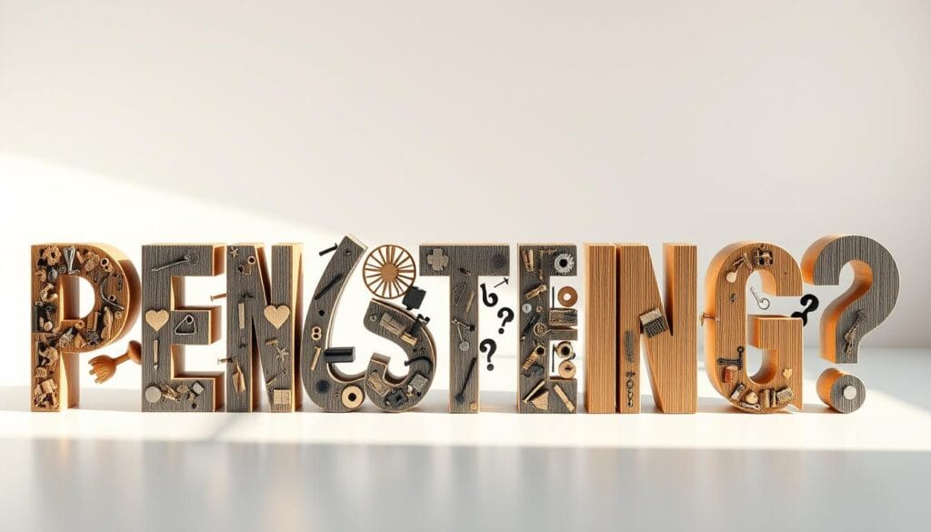 A meticulously crafted scene of punctuation marks, strategically arranged to form visually striking titles. The foreground features a bold, eye-catching title, its letters formed by various punctuation symbols - commas, periods, exclamation points, and question marks. The middle ground showcases a diverse array of punctuation elements, each with its unique shape and character, arranged in a harmonious and aesthetically pleasing composition. The background subtly suggests a minimalist, clean environment, allowing the punctuation-based title and supporting elements to take center stage. The overall mood is one of sophistication, creativity, and the power of typography to elevate the written word. The lighting is soft and directional, casting gentle shadows that add depth and dimensionality to the scene. The camera angle is slightly elevated, providing an optimal perspective to showcase the intricate punctuation-based artwork. A meticulously crafted scene of punctuation marks, strategically arranged to form visually striking titles. The foreground features a bold, eye-catching title, its letters formed by various punctuation symbols - commas, periods, exclamation points, and question marks. The middle ground showcases a diverse array of punctuation elements, each with its unique shape and character, arranged in a harmonious and aesthetically pleasing composition. The background subtly suggests a minimalist, clean environment, allowing the punctuation-based title and supporting elements to take center stage. The overall mood is one of sophistication, creativity, and the power of typography to elevate the written word. The lighting is soft and directional, casting gentle shadows that add depth and dimensionality to the scene. The camera angle is slightly elevated, providing an optimal perspective to showcase the intricate punctuation-based artwork.
