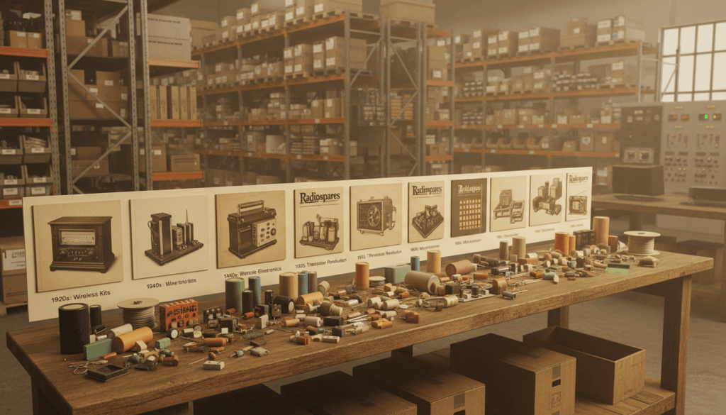 Histoire et évolution de Radiospares Histoire et évolution de Radiospares