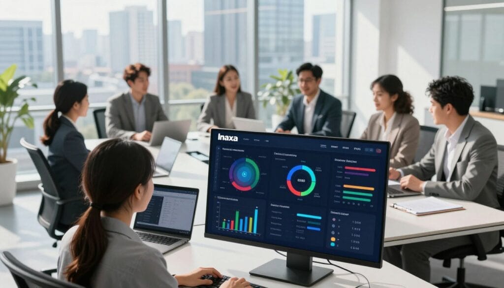 Écran de connexion à l'extranet Inaxa Courtage via One Account AXA