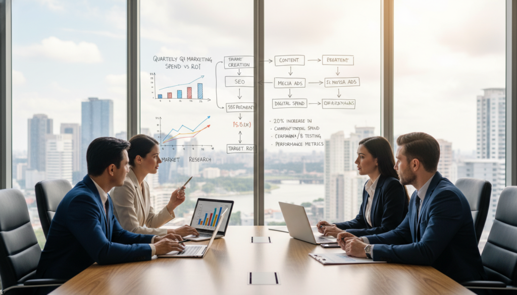 budget investissement stratégique marketing