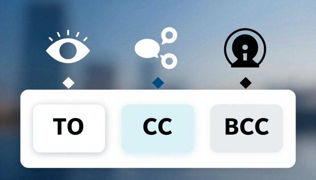 différence entre champ TO CC BCC différence entre champ TO CC BCC