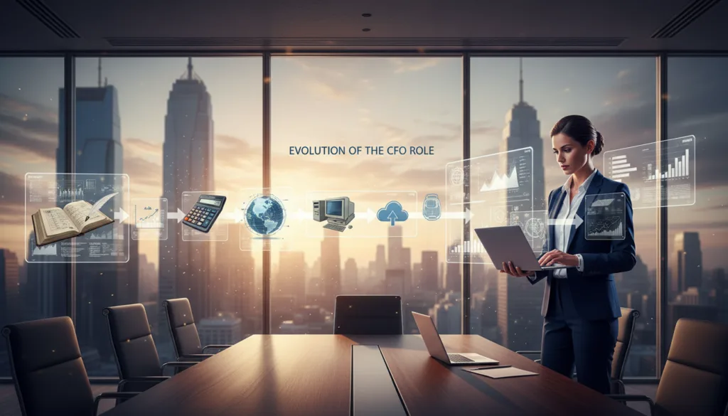 évolution historique du poste de CFO évolution historique du poste de CFO