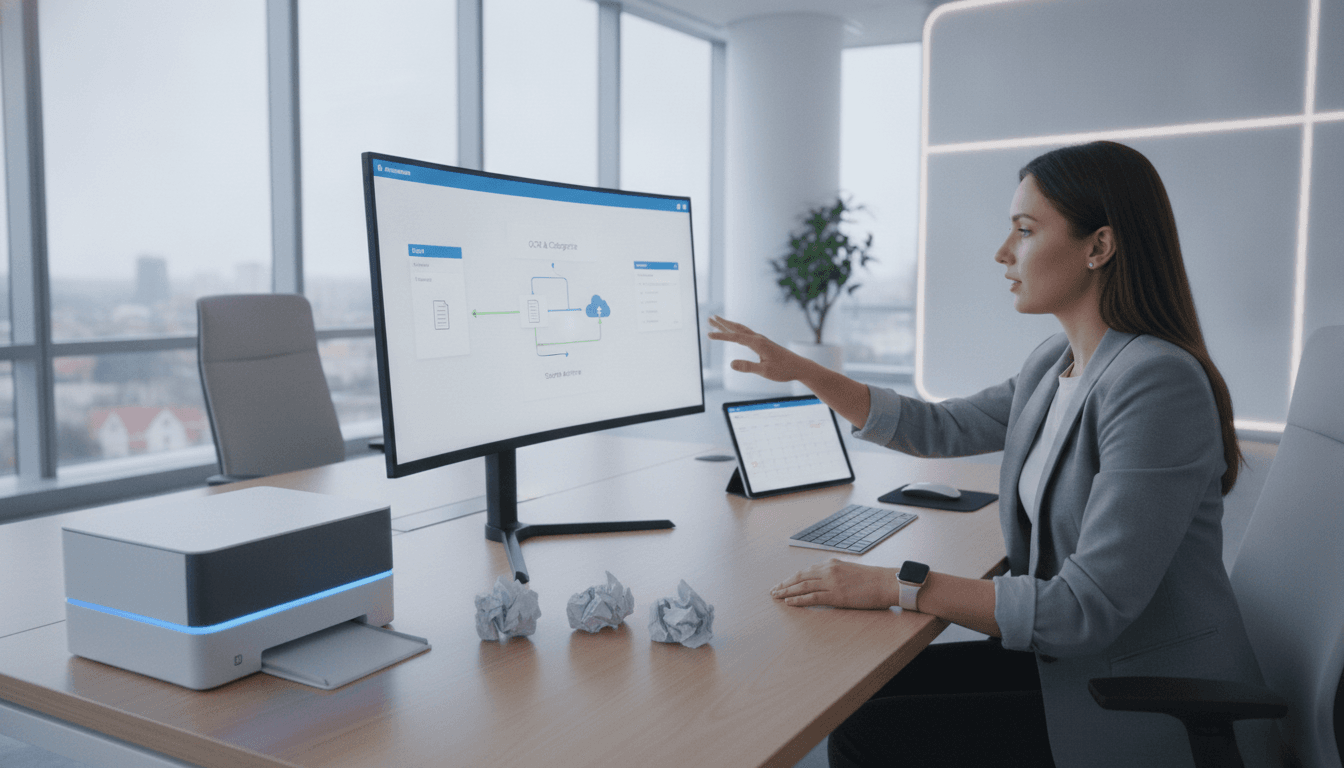 logiciel dématérialisation documents