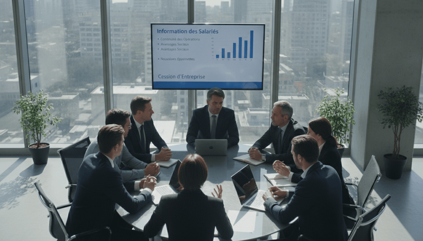 cession d'entreprise information des salariés
