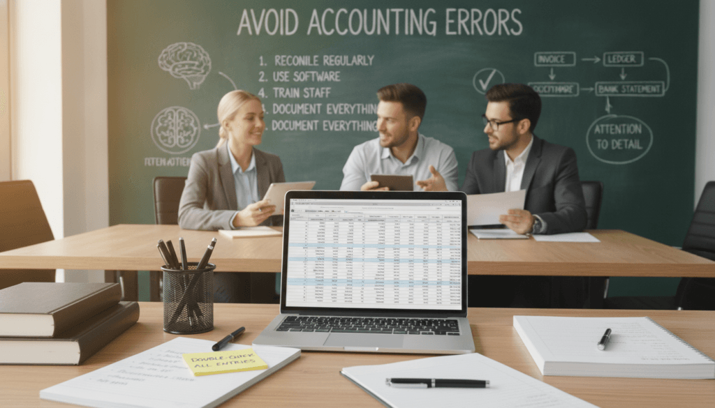 conseils pratiques pour éviter les erreurs comptables